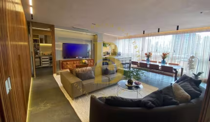 Apartamento sofisticado, com acabamentos modernos, localizado no Itaim Bibi.