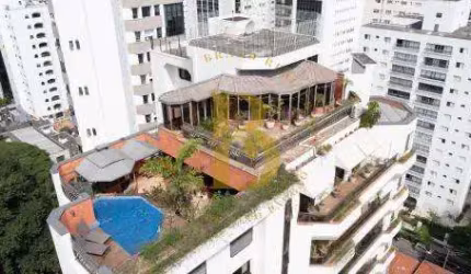 Cobertura com 517 m², 4 quartos sendo 4 suítes à venda no bairro Moema.