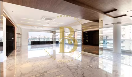 Apartamento com 288 m², 4 quartos sendo 4 suítes à venda no bairro Moema Índios.