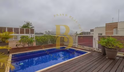 Cobertura com 315 m², 4 quartos sendo 4 suítes à venda no bairro Granja Julieta.