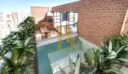 Cobertura com 413 m², 4 quartos sendo 4 suítes à venda no bairro Jardim Guedala.
