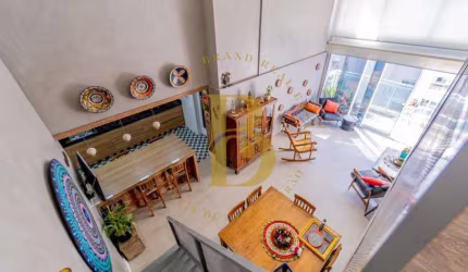 Apartamento Penthouse, um por andar com hall social privativo e elevador com biometria.