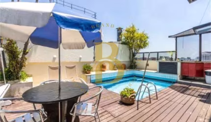 Cobertura duplex com 220 m², 3 quartos sendo 2 suítes à venda no bairro Vila Clementino.