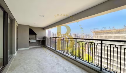Apartamento luxuoso com 123 m² e lazer completíssimo, na Chácara Klabin!
