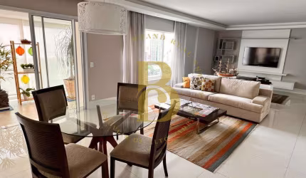 Apartamento com 185 m²,3 suítes e 3 vagas de garagem à venda/locação no Campo Belo.
