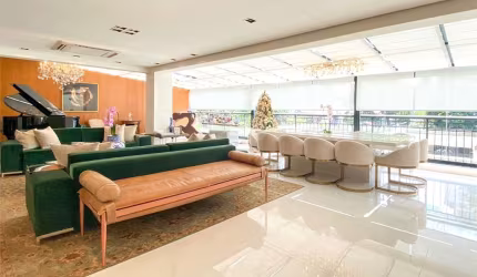 Apartamento com 3 quartos à venda na Avenida Cotovia, 308, Moema, São Paulo, 350 m2 por R$ 9.000.000