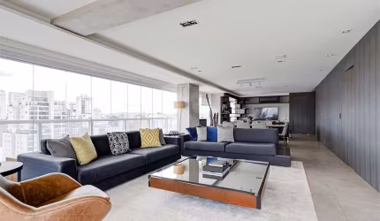 Apartamento com 3 quartos para alugar na Rua Gabriele D'Annunzio, 530, Campo Belo, São Paulo, 219 m2 por R$ 22.500