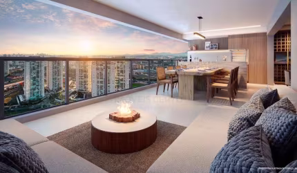 Apartamento no bairro Jardim das Perdizes com 4 dormitórios e 2 suítes - EM OBRAS
