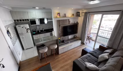 APARTAMENTO 58M² 2 DORMITÓRIOS SENDO 1 SÚITE 1 VAGA E COM PLANEJADOS VITTA CLUB