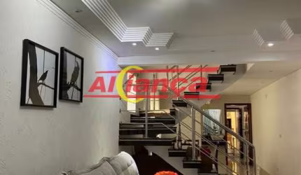 SOBRADO COM  DORMITÓRIOS A VENDA, 228m² - JARDIM SANTA CLARA - GUARULHOS/SP