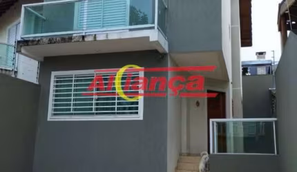 SOBRADO COM 3 DORMITÓRIOS A VENDA, 126m² JARDIM SANTA CLARA - GUARULHOS/SP