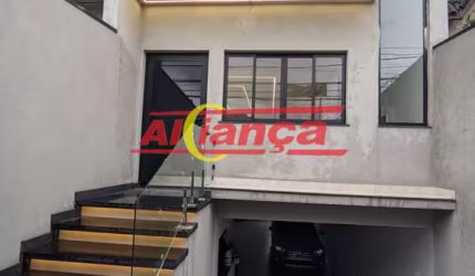 SOBRADO ALTO PADRÃO 3 SUÍTES, 6 VAGAS - JARDIM SANTA CLARA