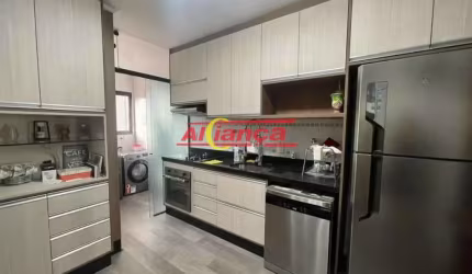 Apartamento 3 dormitórios, 1 suíte, 90m² - Vila Augusta - Guarulhos/SP