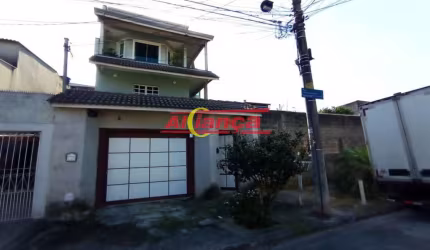 SOBRADO COM 3 QUARTOS A VENDA, 196m²  Parque Continental - Guarulhos - SP