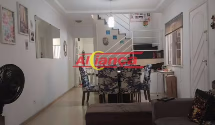 SOBRADO COM 3 QUARTOS, SENDO 1 SUÍTE A VENDA, 125 m² Vila Flórida - Guarulhos - SP