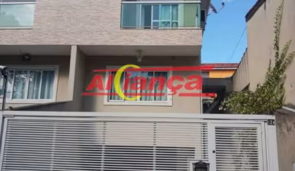 SOBRADO COM 3 DORMITÓRIOS SENDO 3 SUITES  A VENDA, 132 m²Jardim Bom Clima - Guarulhos - SP