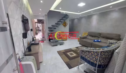 Sobrado de 210m² com 3 quartos em Jardim Bela Vista- Guarulhos- SP.