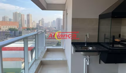 Excelente Apartamento ao lado do Metrô Tatuapé - Novo 66 m², Varanda Gourmet
