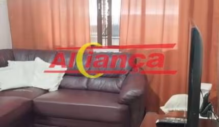 SOBRADO COM 2 QUARTOS, 2 BANHEIROS, 2 VAGAS DE GARAREM COBERTAS  NO JD. SÃO MANOEL EM GUARULHOS, SP
