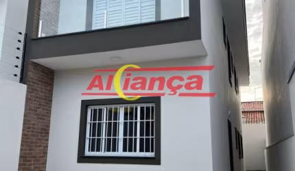 Sobrado à venda em Arujá com 3 suítes e área gourmet ? 114,80m² de área construída