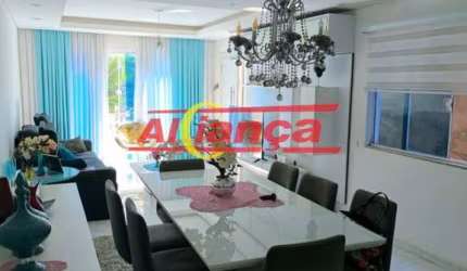 SOBRADO A VENDA COM 3 QUARTOS E 4 BANHEIROS, 250M² POR R$ 700.000,00 PQ. CONTINENTAL-GRU.