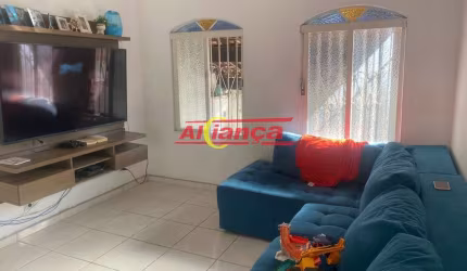 CASA TÉRREA, 131M²- BEM LOCALIZADA- JD. SANTA CECILIA- GUARULHOS- SP.