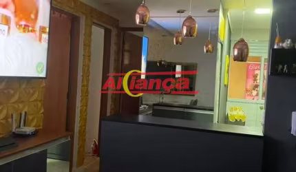 Lindíssimo Apartamento Garden (Térreo com Quintal) à venda com 78 m² - Mikail II - GUARULHOS/SP
