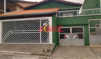 CASA TÉRREA COM 3 QUARTOS E EDÍCULA A VENDA, POR R$ 630.000,00 -  JD.STA BARBARA - GUARULHOS/SP..