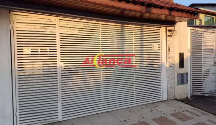 SOBRADO COM VAGA PARA 6 CARROS, 3 DORMITÓRIOS A VENDA, 155m² - JARDIM SÃO FRANCISCO - GUARULHOS/SP