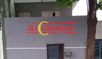 SOBRADO SEMI NOVO COM QUINTAL NOS FUNDOS E POSSIBILIDADE DE ABRIR GARAGEM NO JUREMA EM GUARULHOS, SP