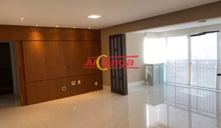 Lindo apartamento próximo ao shopping Maia de 122m² e 3 vagas e garagem- Guarulhos-Sp.