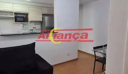APARTAMENTO COM 2 QUARTOS SEMI MOBILIADO À VENDA, 44m² NO GOPOÚVA EM GUARULHOS, SP