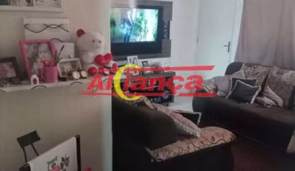 Apartamento 53m² 2 quartos, sala, cozinha, banheiro, 1 vaga  (rotativa) na Vila Alzira em Guarulhos