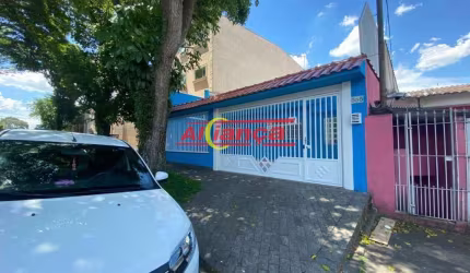 CASA COM SALÃO COMERCIAL, E EDICULA NOS FUNDOS Á VENDA - JARDIM SÃO FRANCISCO  - GUARULHOS/SP