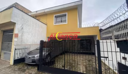 Sobrado comercial, residencial com 5 salas, recepção  em ótima localização