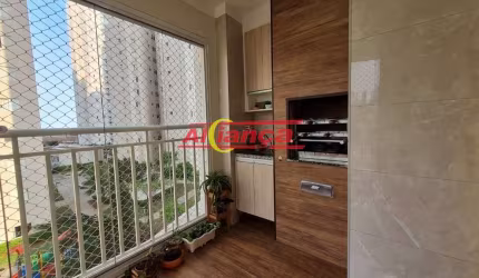 Apartamento Moderno Condomínio Suprema de 75m² com 3 Dormitórios e Lazer Completo