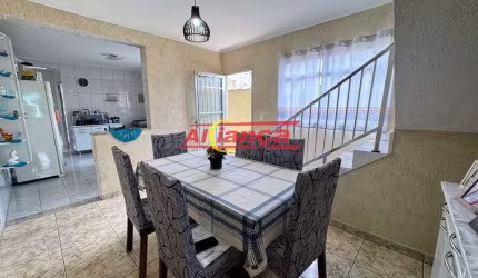SOBRADO COM 3 DORMITÓRIOS Á VENDA, 166 M² - JARDIM SÃO JOÃO - GUARULHOS/SP