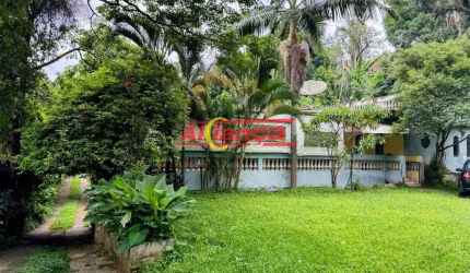 CHÁCARA Á VENDA COM 2.070,00m² - LINDO LAGO COM CARPAS NO RECREIO SÃO JORGE - GUARULHOS/SP