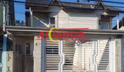 Lindo Sobrado na Vila Galvão 3dorm 1 suíte