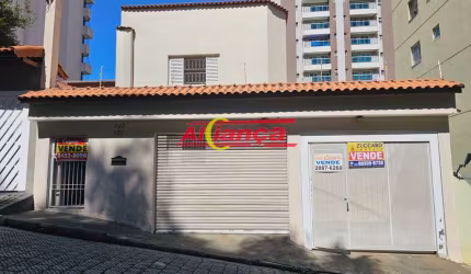 IMÓVEL COMERCIAL (4 SALAS - 85M²) E RESIDENCIAL (2 QUARTOS - 90m²) Á VENDA NO CENTRO DA VILA GALVÃO