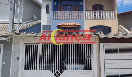LINDO SOBRADO COM 2 DORMITÓRIOS, 1 SUÍTE E 2 VAGAS, 167 m² - JD. TEREZÓPOLIS