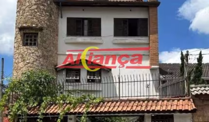Sobrado com 360 m² à venda, Residencial ou Comercial - Vila São Jorge / Guarulhos