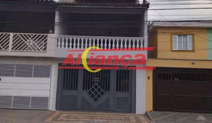 SOBRADO COM 3 DORMITÓRIOS Á VENDA, 125 M² CONTINENTAL I - GUARULHOS/SP