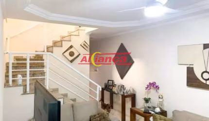 Casa em condomínio fechado com 3 quartos à venda na Rua Quilombo, 241, Jardim Santa Cecília, Guarulhos, 135 m2 por R$ 700.000