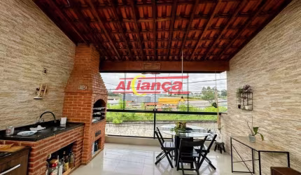 CASA TÉRREA COM 2 DORMITÓRIOS E ÁREA GOURMET COM CHURRASQUEIRA NO JARDIM SÃO MANOEL - GUARULHOS/SP