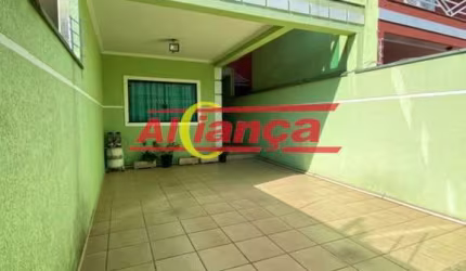 Sobrado 3 Quartos 1 suíte na Jd. Zaira Centro de Guarulhos - 4 Vagas 170m² Comercial e Residencial