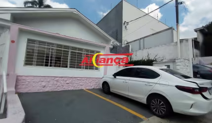 Vendo Casa Térrea de Esquina Residencial ou Comercial Centro de Guarulhos com 247 m²