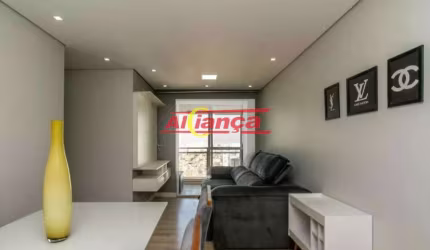 Apartamento à venda com 2 dormitórios 69m²-Picanço-Guarulhos