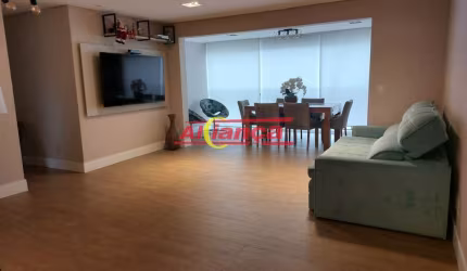 Apartamento Cidade Maia 106m², 3dorms/1suíte, 2vagas, planejados, andar alto, lazer completo!