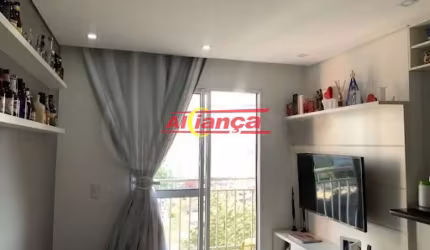 Venda Ap 2 Dorm. sendo 1 Suíte, 1 vaga ao Lado do Shopping Maia em Jardim Flor da Montanha GUA